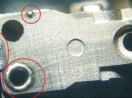<a href='http://www.xiamenjjls.com/product/3.htm' class='text_a'>模具激光焊機</a>修復模具效果